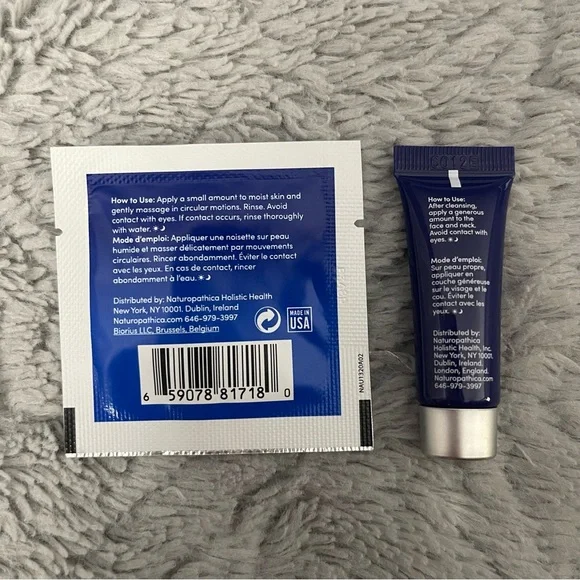 ‼️FREE‼️NEW‼️Naturopathica WRINKLE REMEDY WATER CREAM & CLEANSING FACIAL POLISH - Picture 9 of 12